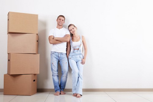Professional house removalists in Hornchurch preparing for a local move