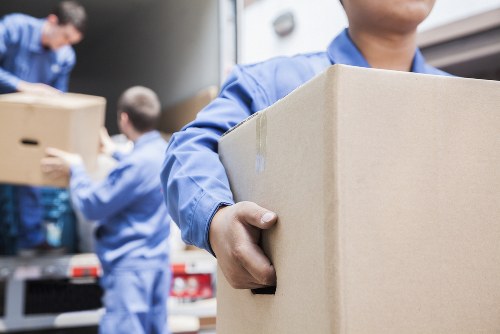 Local movers assisting a home move in Hornchurch