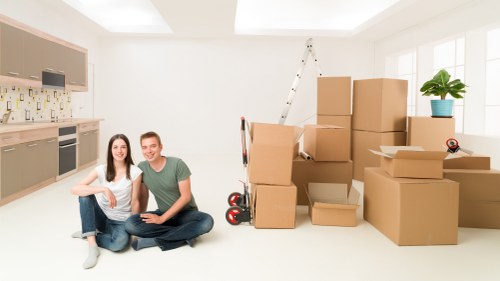 Cubic-yard pricing example for a Hornchurch move