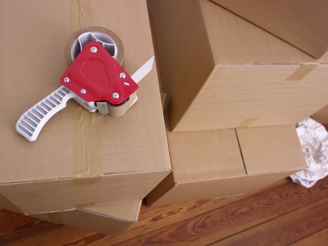 Professional packing of computers and office items